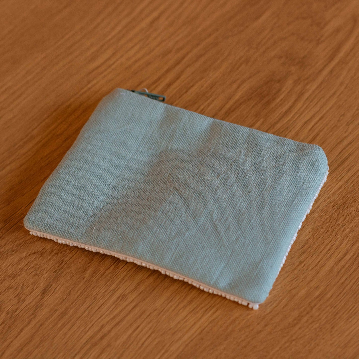 Venus Beaded Zip Pouch