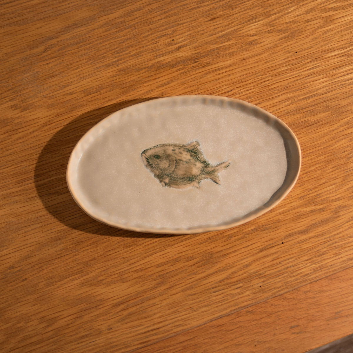 Riva Ceramic Oval Fish Plate