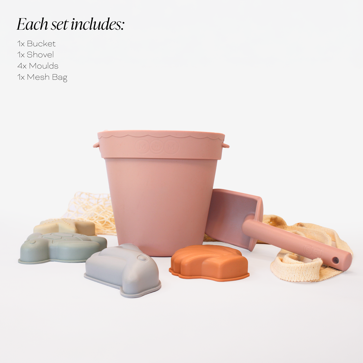 Beach Bucket Set - Pink