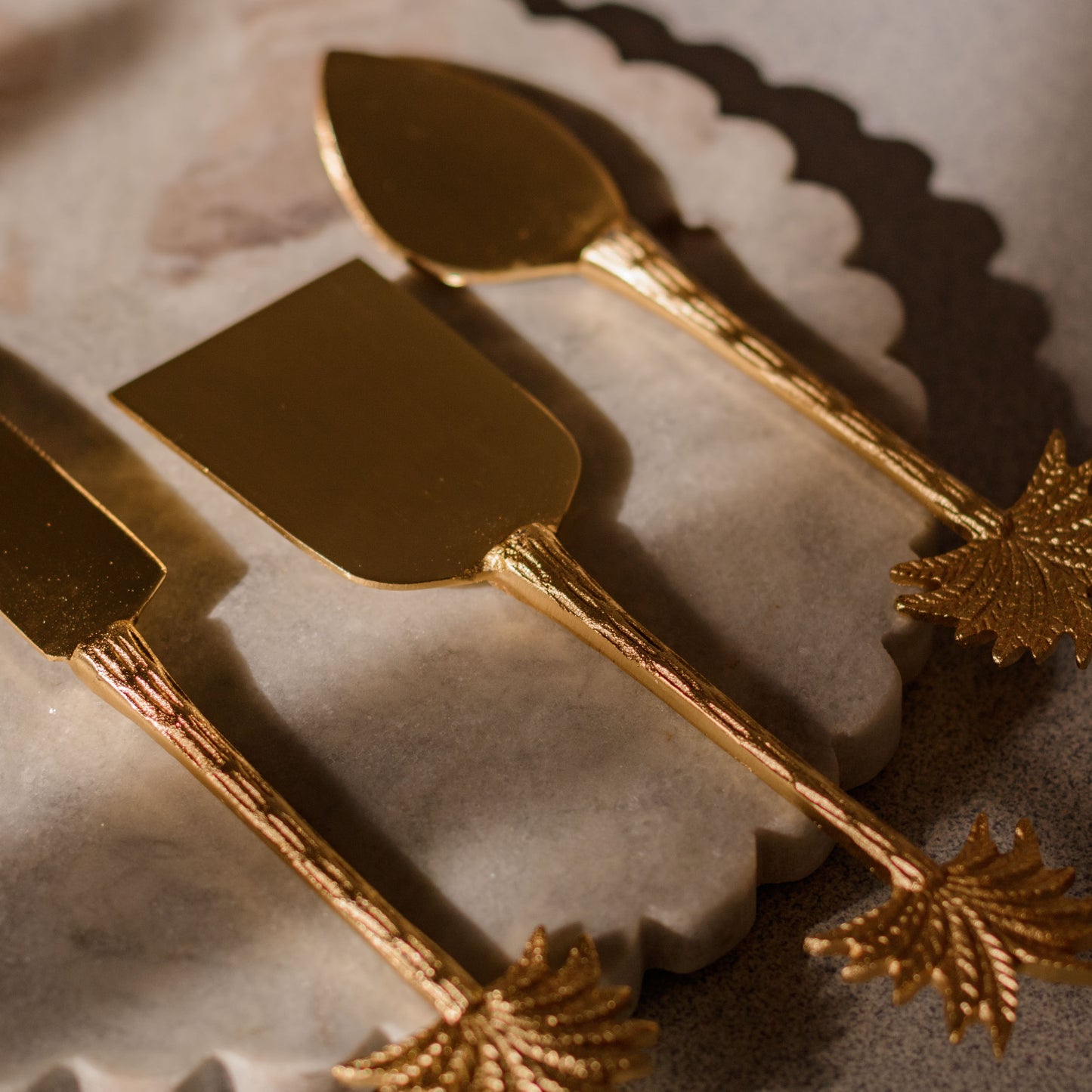 Palm Tree Cheese Knives