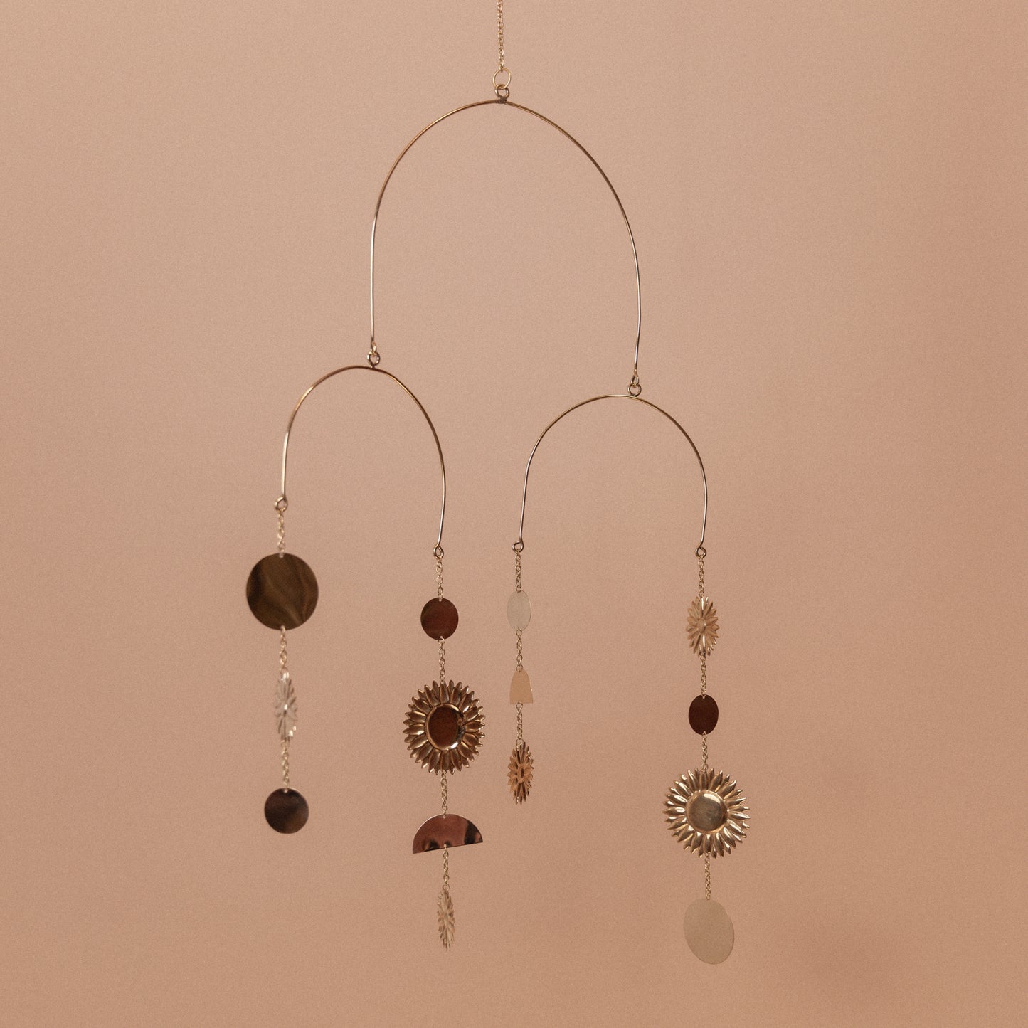 Daisy Brass Mobile