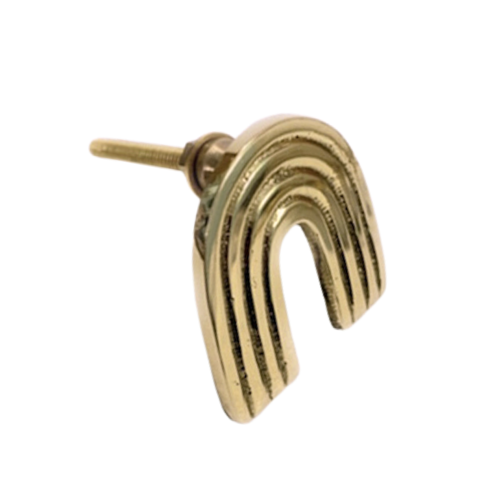 Brass Rainbow Knob