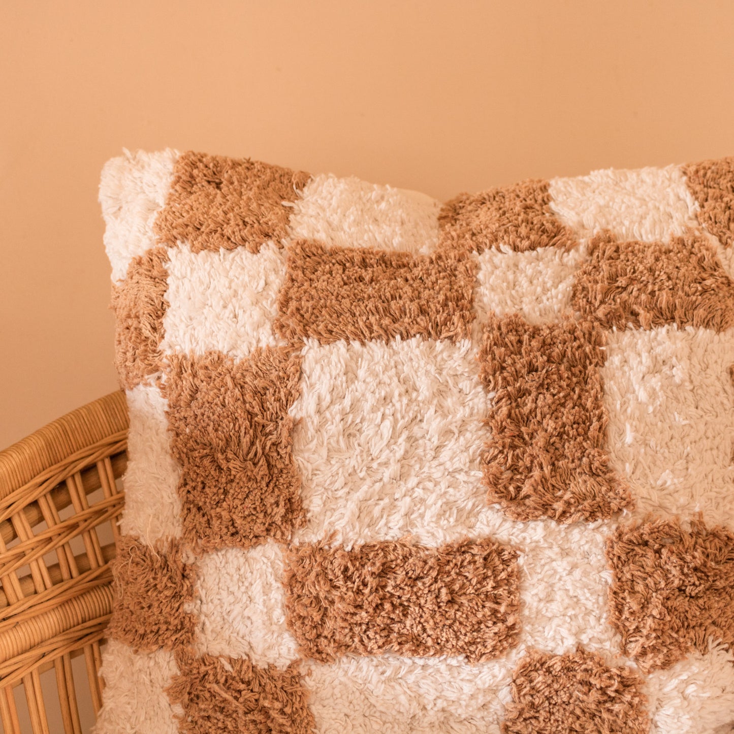 Riley Cotton Tufted Cushion Cover