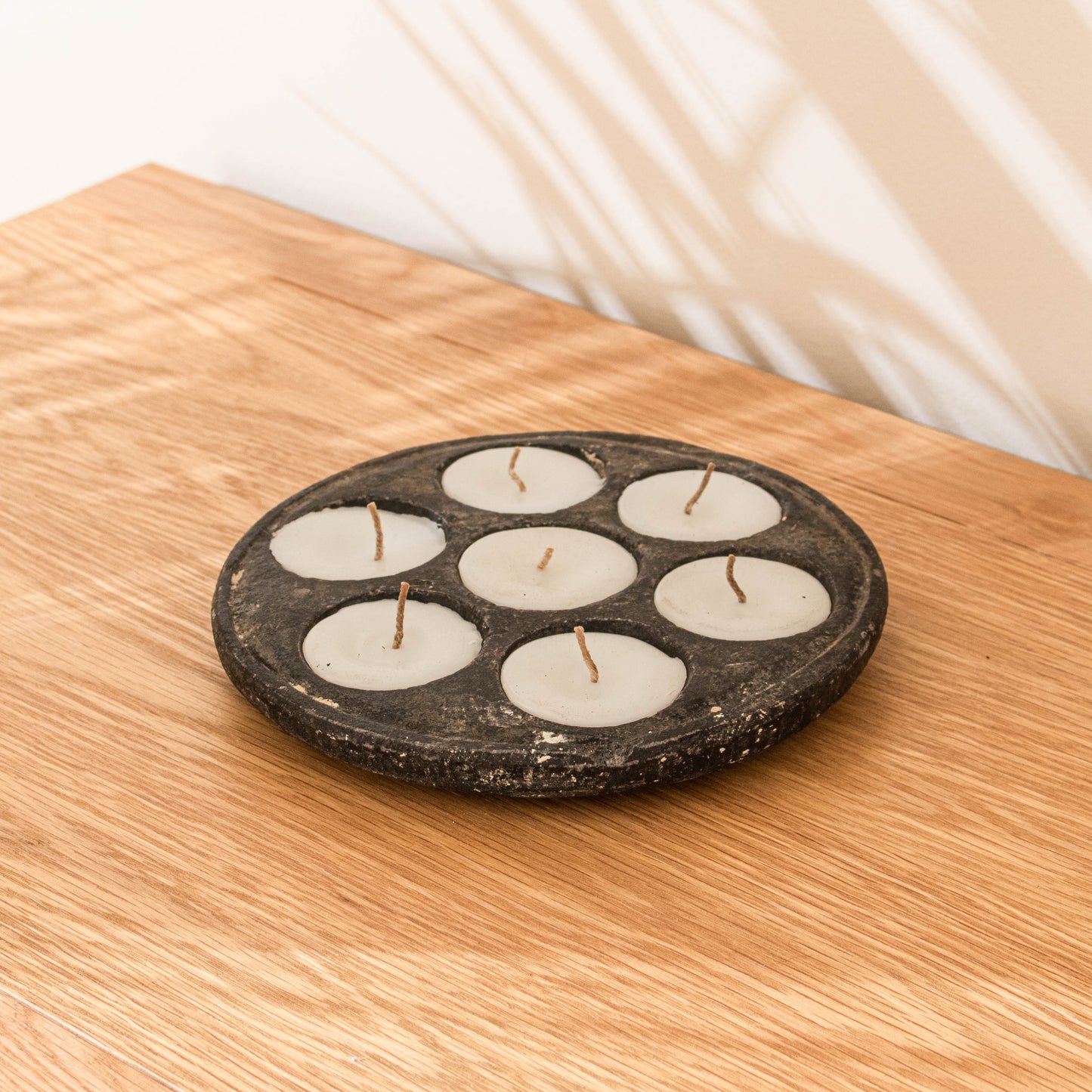 Lagos Stone Candle Dish