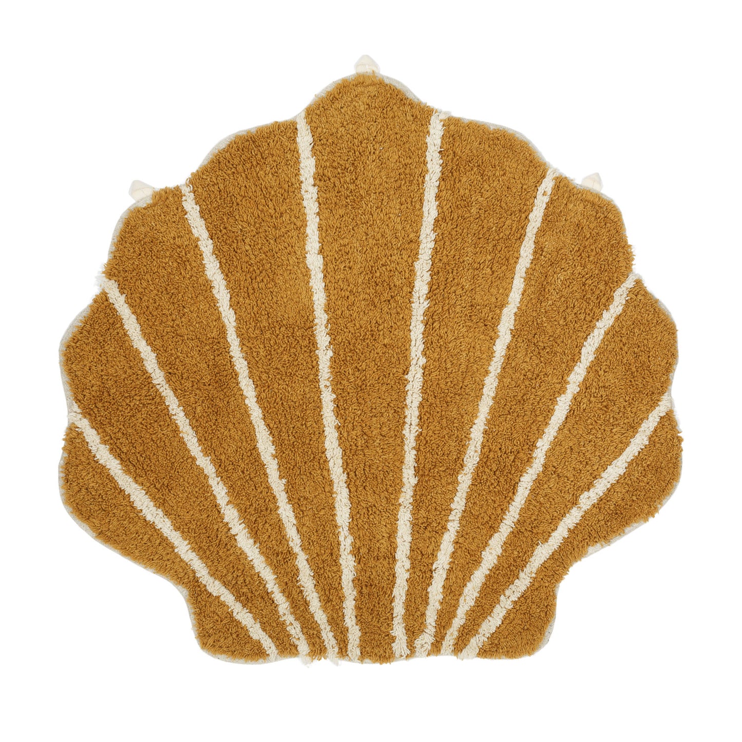 Shell Rug - Mustard