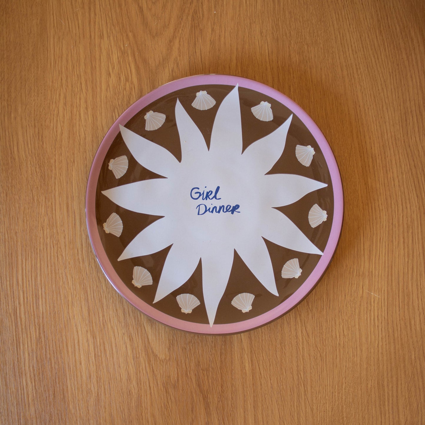 Girl Dinner Plate