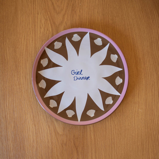 Girl Dinner Plate