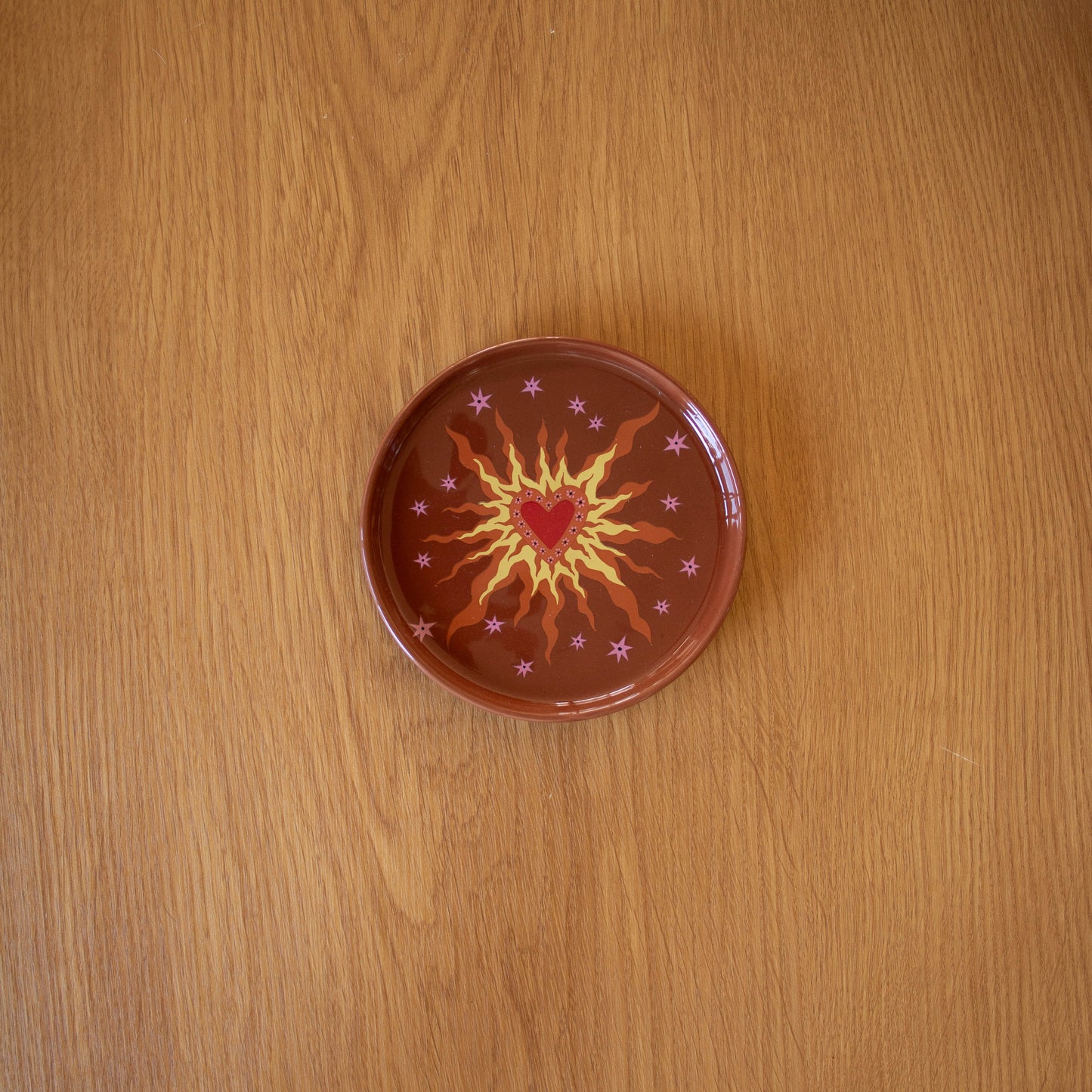 Fire Heart Small Plate