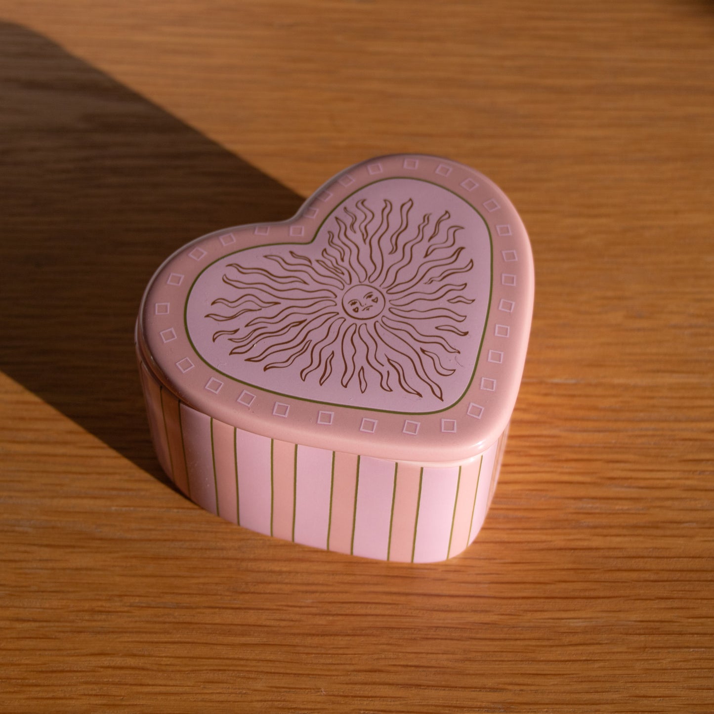 Heart Ceramic Jar