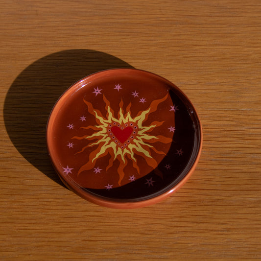 Fire Heart Small Plate
