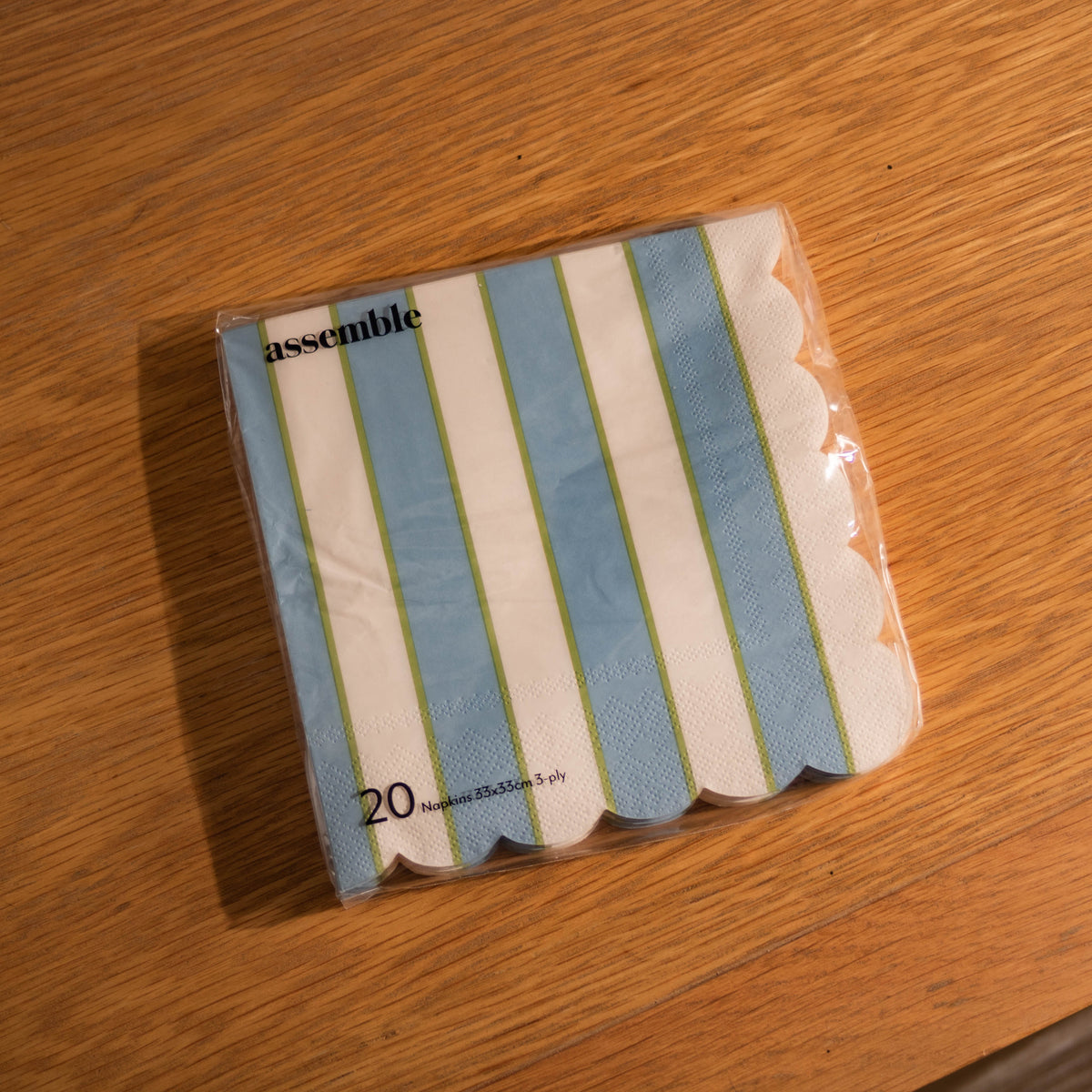 Carnival Napkins 20 pack - Blue/Green