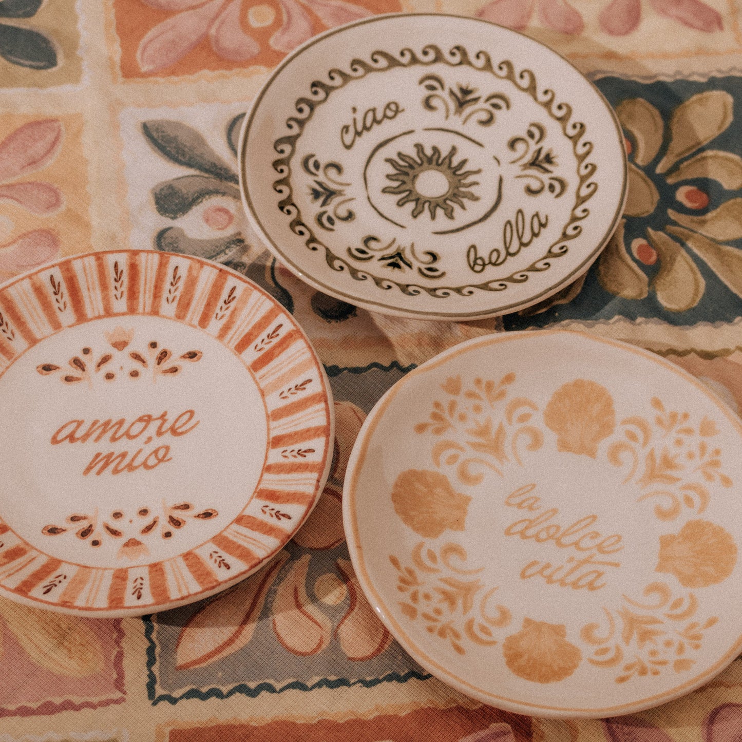 Sicilia Plate Set