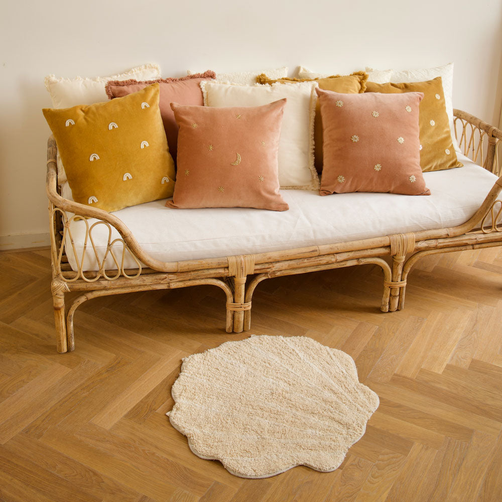 Varkala Shell Rug Shell Rug - Sand – Bombora House